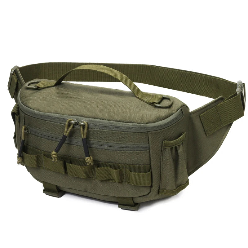 Fishing Chest Bag Tactical Outdoor Pack for Men Women Hiking Cycling