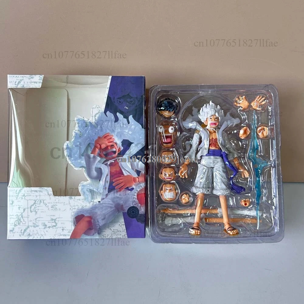 SHF One Piece Portgas D Ace Fire Fist Luffy PVC Movable Action Figure Toy
