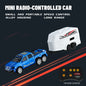 Mini Alloy 1/64 Remote Control Car 60 Minutes Kids Toy Convenient Carry