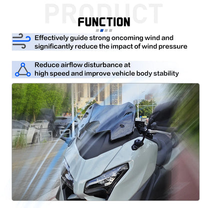 Motorcycle Windshield Deflector Screen for Yamaha TMAX 560 Tech Max 2022-2026