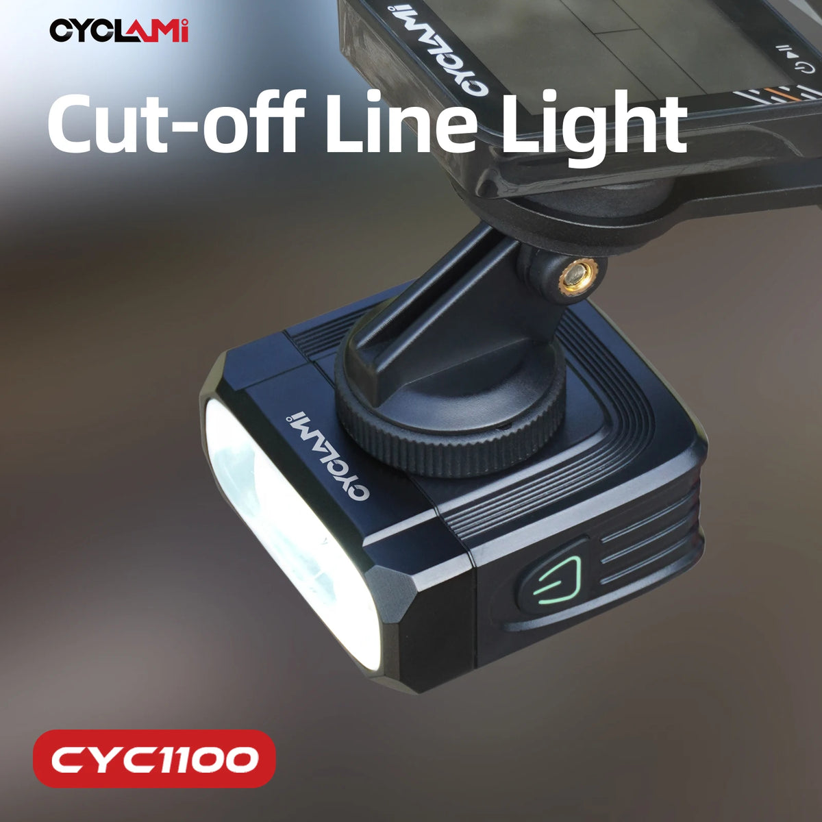 Cyclami Bike Light 1100 Lumens Headlight 2000mAh for Bicycle Night Riding