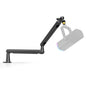 FIFINE Low-Profile Microphone Boom Arm Stand Desk Mount with Cable Management for K688 AM8 (BM88)