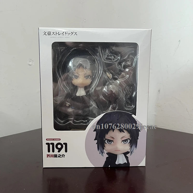 10cm Bungo Stray Dogs Ryunosuke Akutagawa Figure #1191 Changeable Face PVC