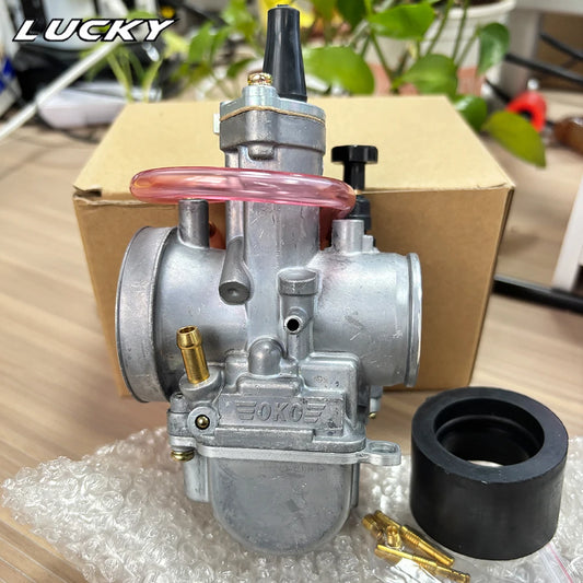PWK Power Jet Carburetor 21-34mm for 2T 4T Dirt Bike Pit Bike ATV Scooter
