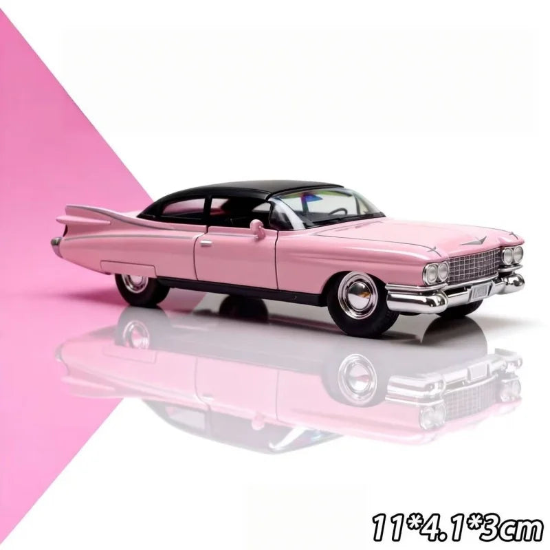 Back Vintage Car 1:36 Scale Alloy Sedan Model for Hobby Collection