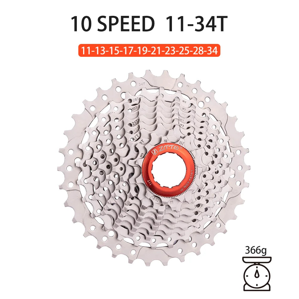 ZTTO MTB Road Bike 8/9/10/11/12 Speed Cassette 11v 25T/28T//30T/32T/34T/36T Sprocket K7 10v Bicycle Freewheel-EXPROTAS