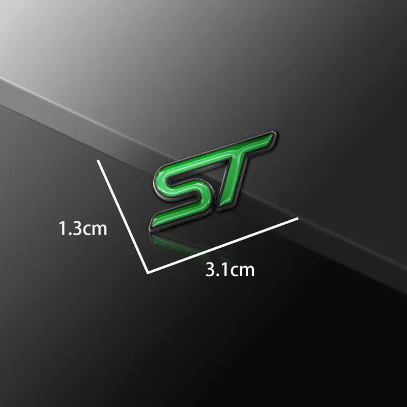 Car Steering Wheel Sticker Auto Emblem for Ford Focus Mondeo Fiesta MK3