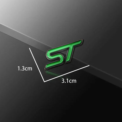 Car Steering Wheel Sticker Auto Emblem for Ford Focus Mondeo Fiesta MK3