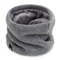 Winter Windproof Neck Gaiter Warm Thickened Plush Tube Scarf for Skiing