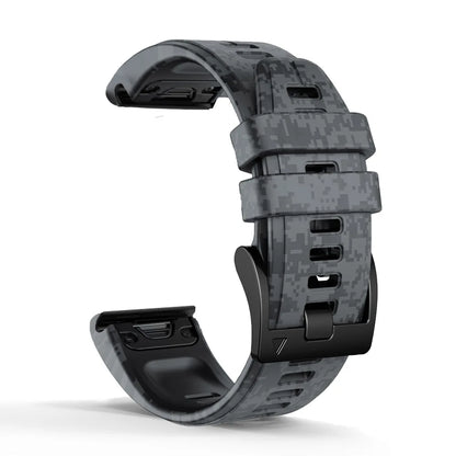 Silicone Strap for Garmin Fenix 7X 8 6X 5X 26mm 22mm Watch Band