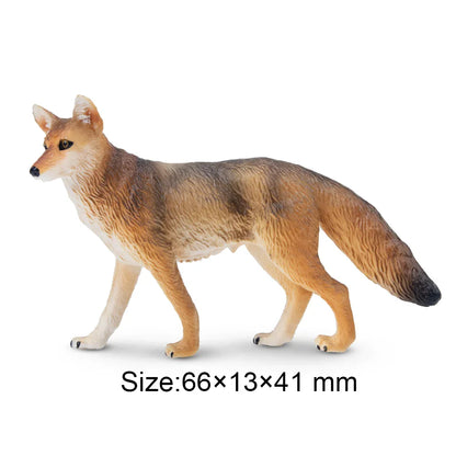 Toymany Simulation Cougar Wildlife Animal Model Mini Figures Figurines