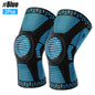 2Pcs Silicone Pad Knee Support Compression Brace Sports Sleeve for Arthritis
