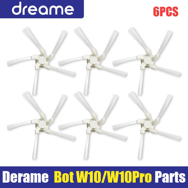 Main Side Brush Filter Mop Cloth for Dreame W10 Robot Vacuum Parts