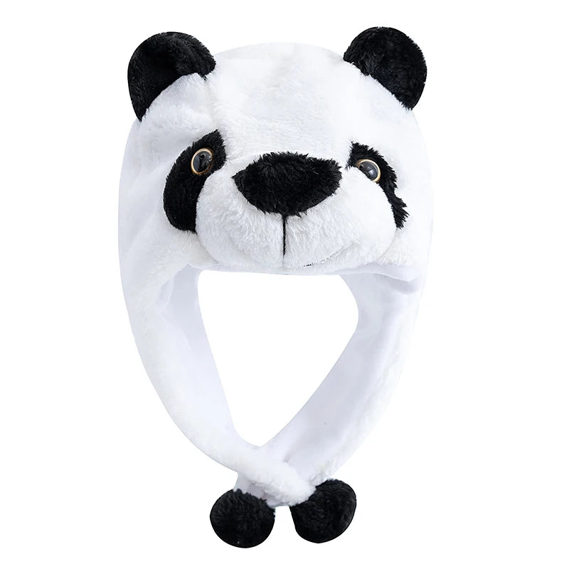 Unisex Funny Bulls Head 3D Animal Decorative Hat Winter Cap for Adults