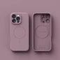 Liquid Silicone MagSafe Case for iPhone 11-17 Air Pro Max Plus Matte Cover