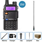 Baofeng Two Way Radio Walkie Talkie Dual Band UHF VHF 5W 8W Ham