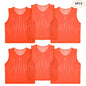 12PCS Soccer Training Vests Kids Breathable Mesh Practice Sports Team Jerseys