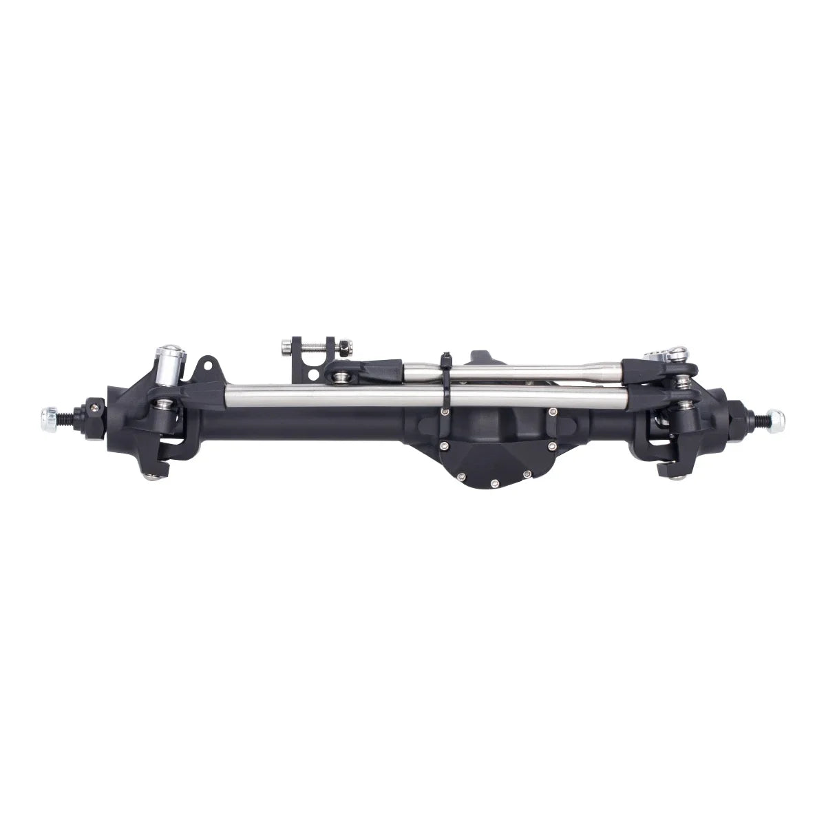 HooCrawler CNC Aluminium Front Rear Straight Axles 1/10 RC SCX10 II VS4-10