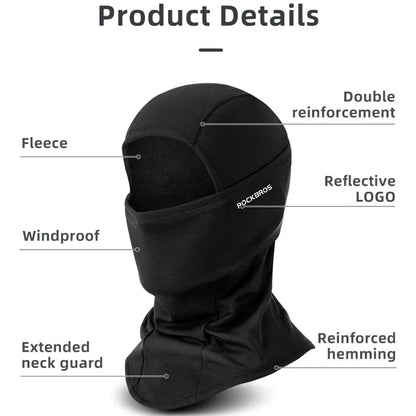 Full Face Mask Balaclava Windproof Thermal Winter Ski Fleece Neck Warm
