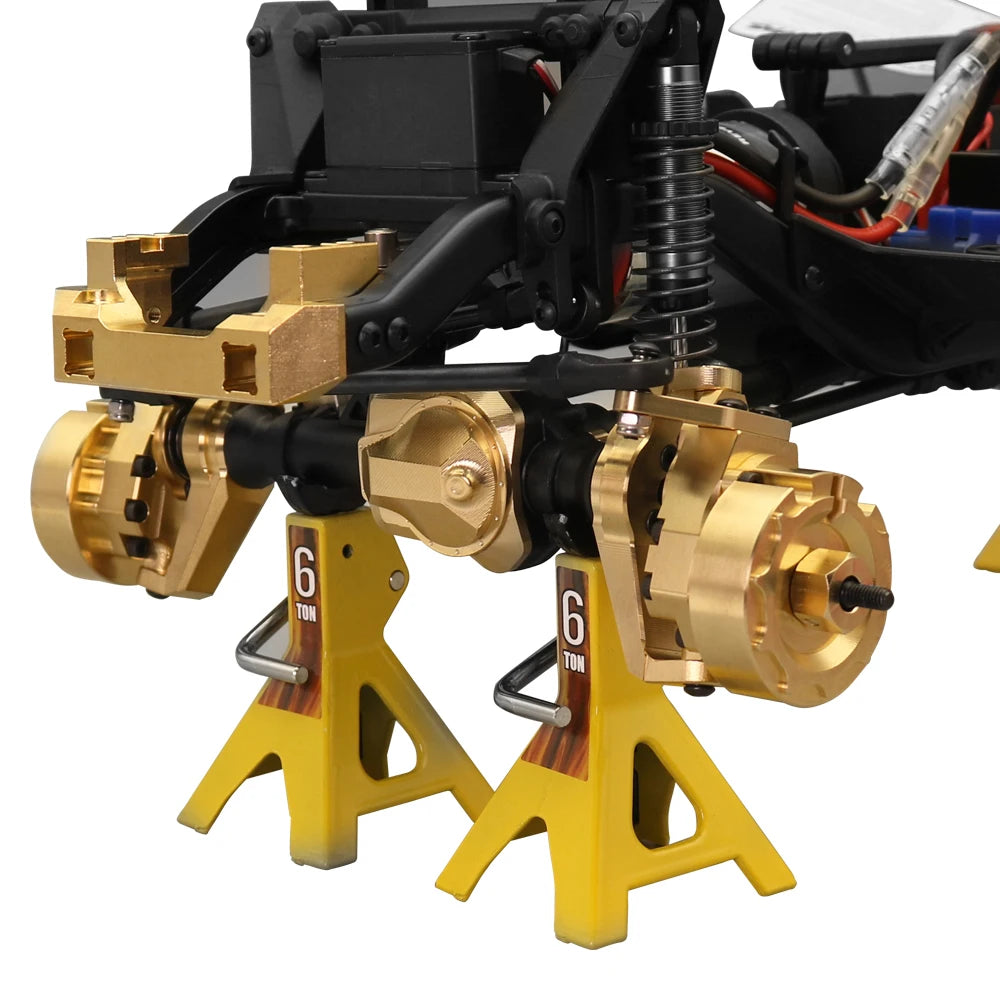 Brass Axle Mount Portal Drive Housing for 1/10 RC Traxxas Crawler TRX4 TRX6