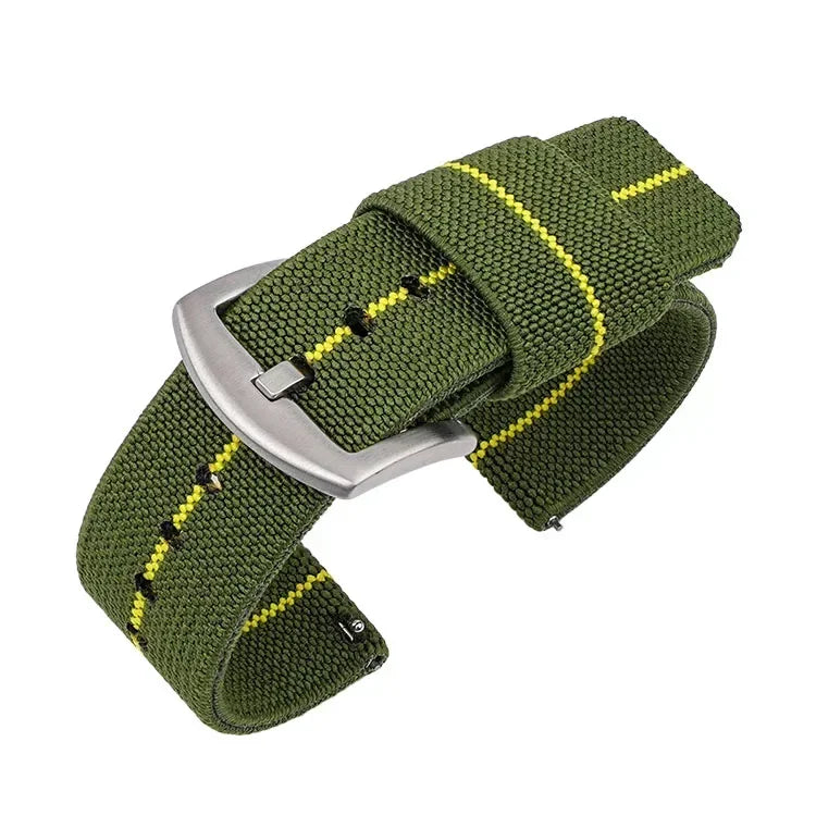 Nylon Watch Strap 18mm 20mm 22mm 24mm Quick Release Woven Sport Band