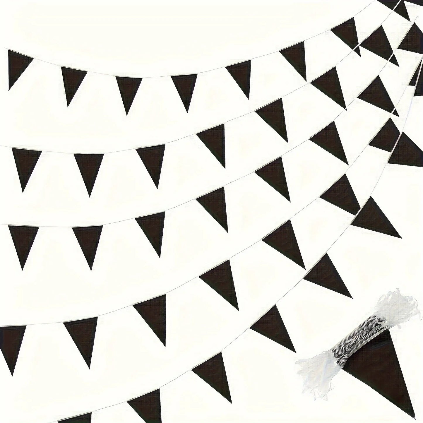 33ft Pennant Banner Flag 20Pcs Triangle Bunting Party Decoration Blue