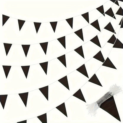 33ft Pennant Banner Flag 20Pcs Triangle Bunting Party Decoration Blue