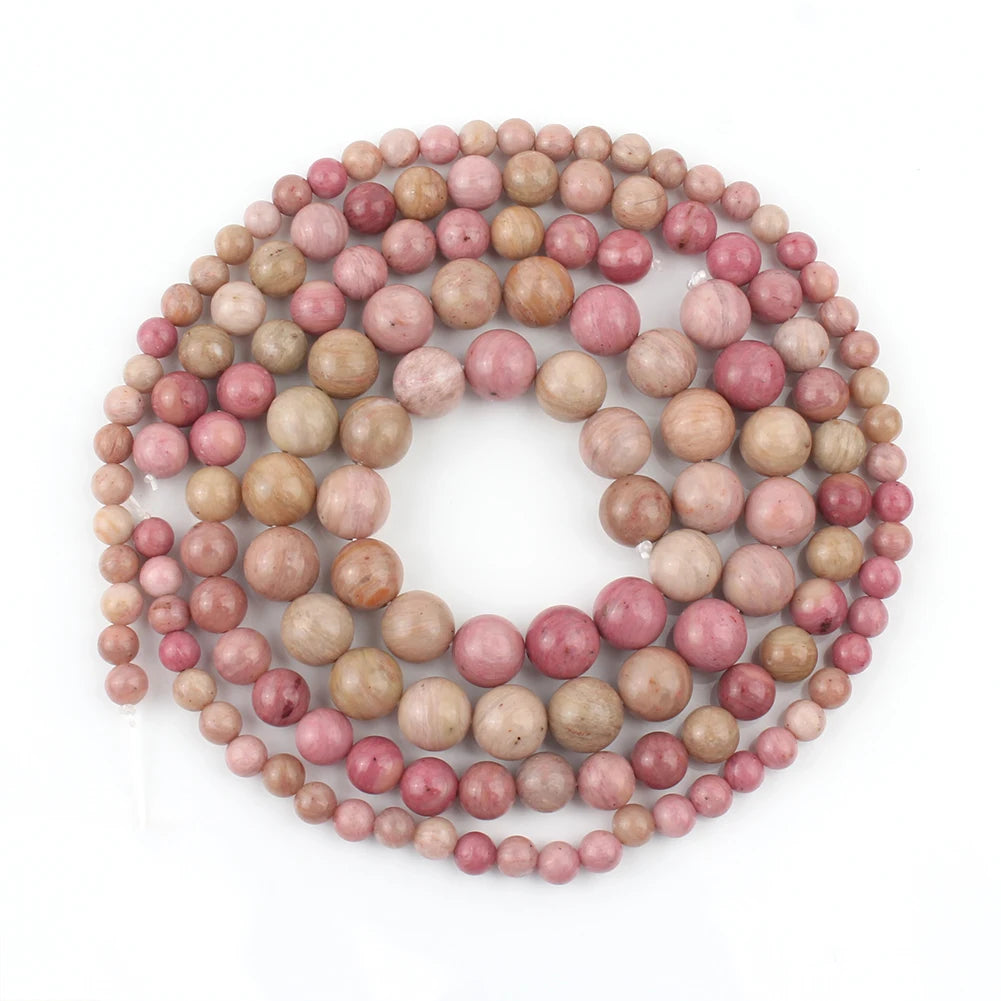 Natural Stone Loose Beads 12mm Round Gemstone for Jewellery Making DIY