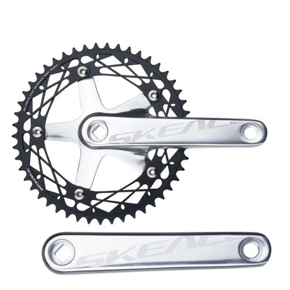 SKEACE 144BCD Track Crankset Square Taper 165mm Single Speed 49T Alloy
