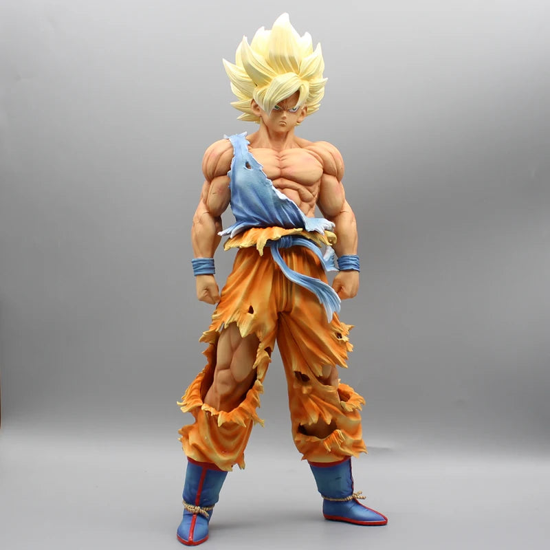 44cm Dragon Ball Z Son Goku Namek Super Saiyan PVC Statue Action Figure Model Gift