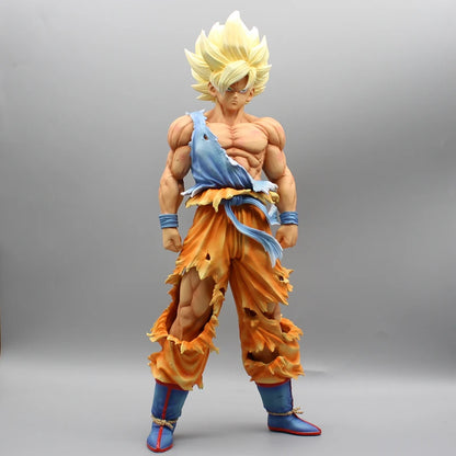44cm Dragon Ball Z Son Goku Namek Super Saiyan PVC Statue Action Figure Model Gift