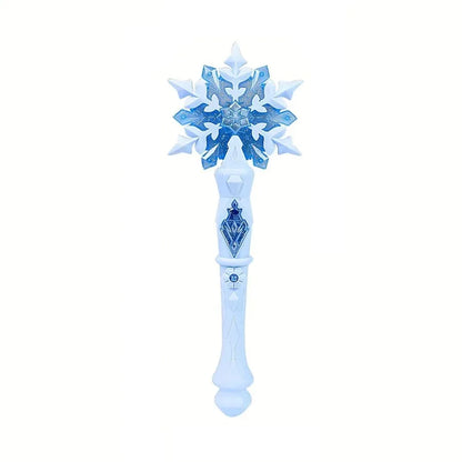1pcs Magic Wand Toy for Kids Electric Luminous Princess Cane Xmas