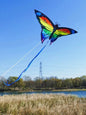 Butterfly Kite 50m Line Beautiful Outdoor Flying Game Activities Colorful