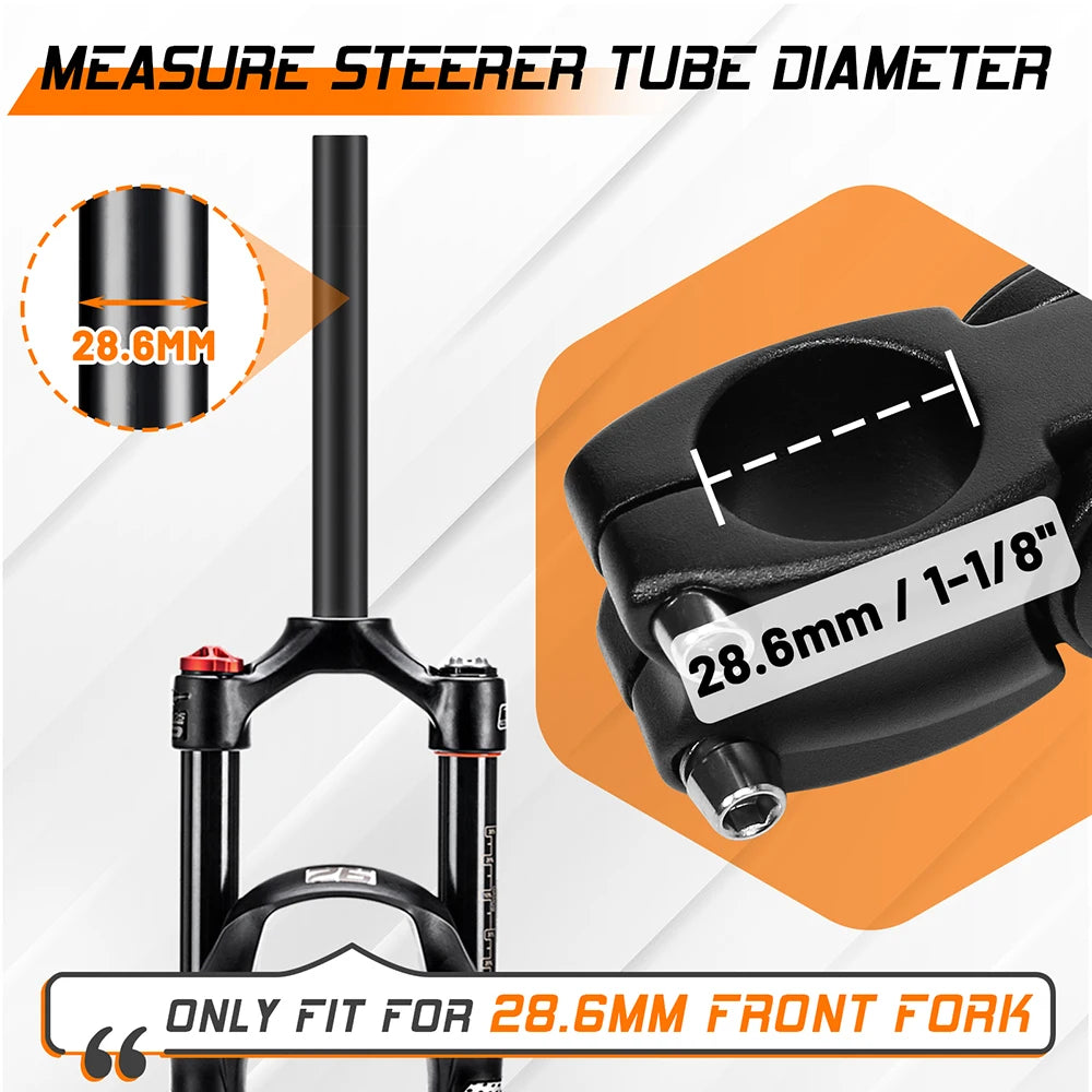 Adjustable MTB BMX Handlebar Stem BUCKLOS CNC Aluminium Bike Riser