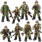 World War Building Blocks Military Soldiers Toy Figures Army Set