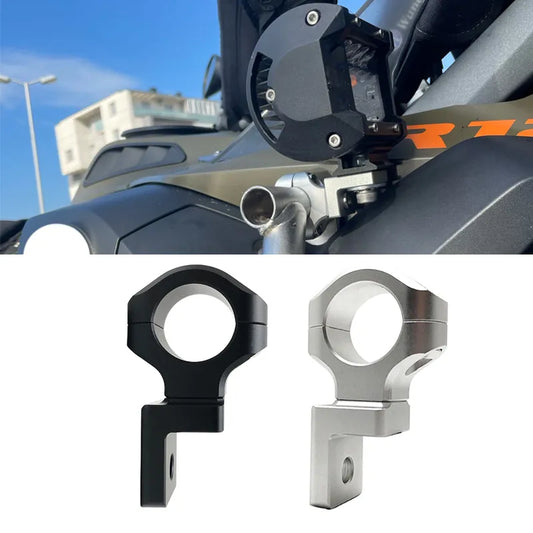 1PC Motorcycle LED Headlight Bracket Mount Clamp 22mm 25mm Fork Tubes Motorcycle Headlight Bracket For BMW For HONDA For Yamaha-EXPROTAS