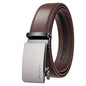 Men's Buckle Automatic Leather Belt Luxury Adjustable Business Jeans