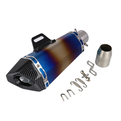 Universal 36-51mm Motorcycle Exhaust With Dbkiller Stickers Or Laser Logo Muffler For Z900 GSXR1000 SV650 R6 R3 ZX6R ZX10 MT07-EXPROTAS
