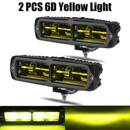 Motorcycle led Spotlights Auxiliary Headlight work lights fog lamps for Scooters ATV SUV UTV 4X4 Car Modified light 12V 24V-EXPROTAS