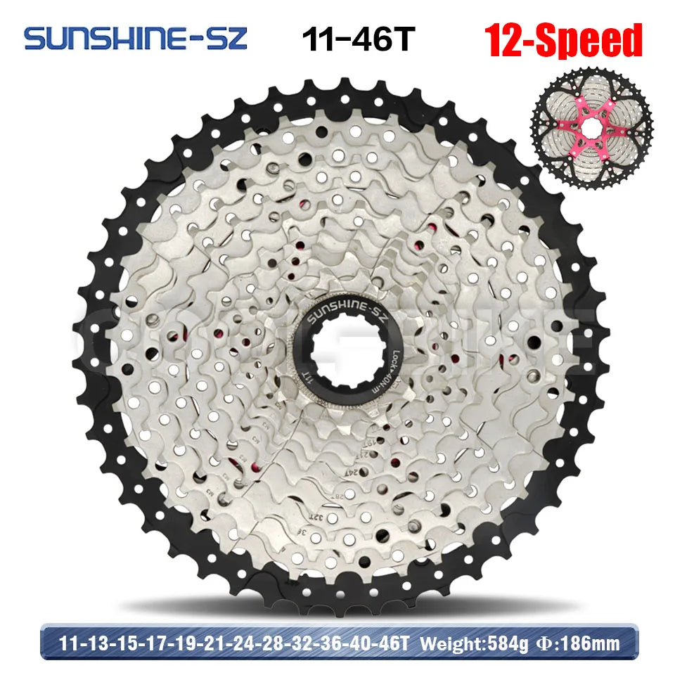 Bicycle Cassette 10 11 12 Speed Sprocket 36T 40T 42T 46T 50T 52T for Shimano
