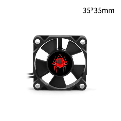 25/30/40/50mm RC Cooling Fan 5-12V for ESC Motor Heat Sink Futaba Plug 16380RPM