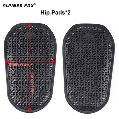 Universal Motorbike Chest Pads CE Approved Soft Motorcycle Jacket Insert Armor Shoulder Elbow Back Protector Pad