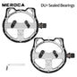GOLDIX Cartoon Panda Bike Pedals 3 Bearing Alloy Non-Slip Folding MTB Road
