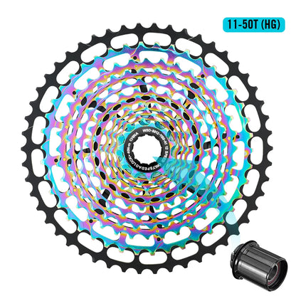 SPEDAO MTB Cassette 10–50T | 12-Speed XD Compatible Sprocket Steel Flywheel