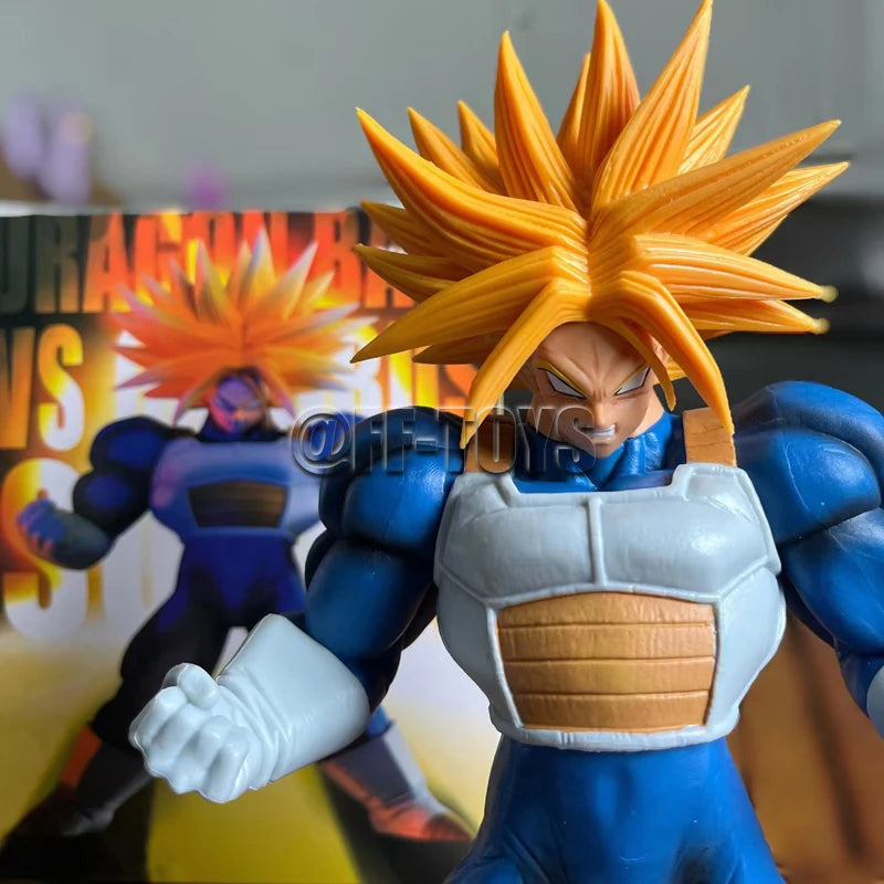 In Stock 25cm Anime Dragon Ball Z Super Trunks Action Figure PVC Super Saiyan Gotenk Figures Collection Model Toy For kids Gifts-EXPROTAS