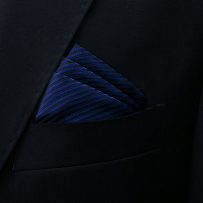 Mens Pocket Square Handkerchief Solid Satin Wedding Accessories