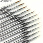 11pcs Detail Brush Set Micro Fine Art Brushes for Painting Miniature Models