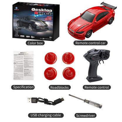 KF20 1:64 RC Drift Car 2.4G Mini Desktop Remote Control Racing Car