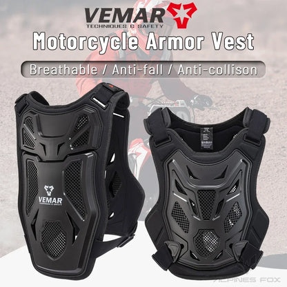 All Season Motocross Armor Vest Motorcycle Body Protection DH Dirt Bike MTB MX Chest Back Protector Moto Equipment for Men Women - EXPROTAS