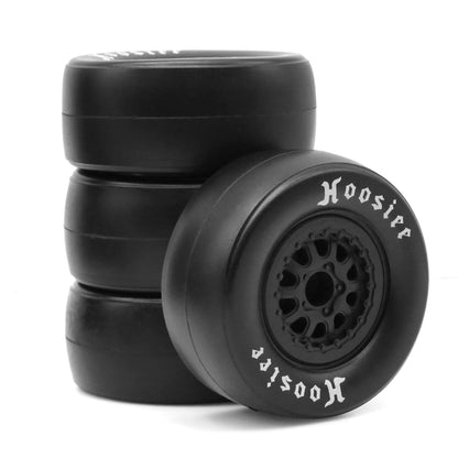 RS RC Belted Drag Racing Rear Tires for 1/10 Slash 2WD DR10 Losi 22S